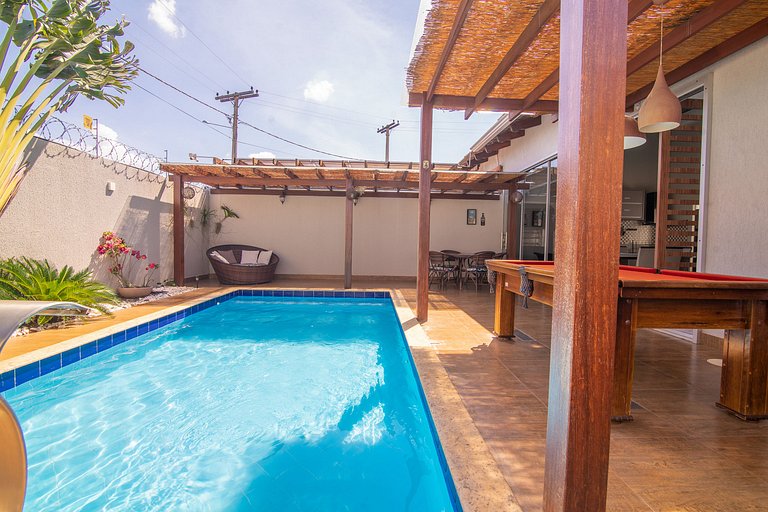 Casa Ipê - Luxo em Cond Fechado c/Piscina Aquecida