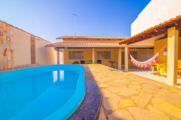 Casa Encanto: Piscina e localização Incrível