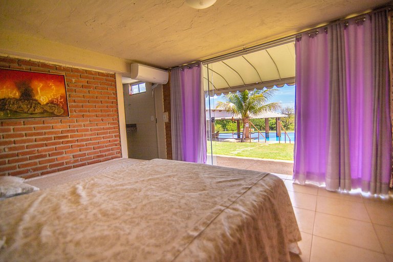 Chácara c/ Piscina Aquecida, Jacuzzi e Sinuca