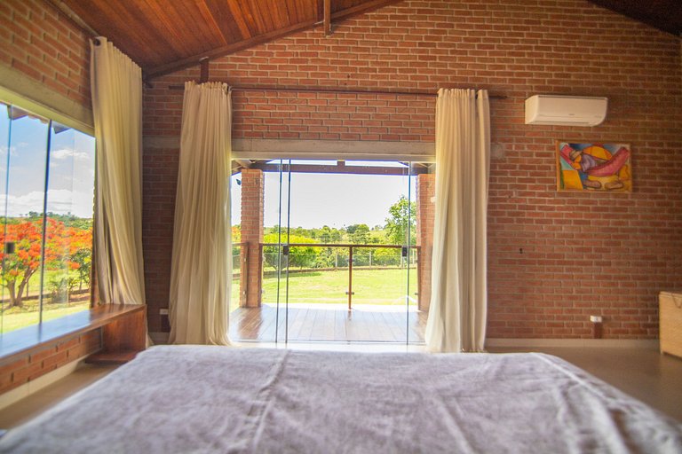 Chácara c/ Piscina Aquecida, Jacuzzi e Sinuca