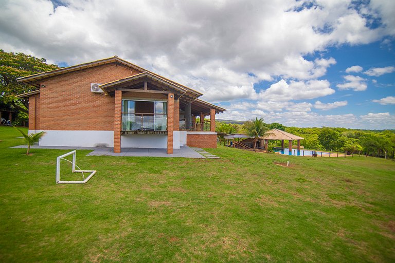 Chácara c/ Piscina Aquecida, Jacuzzi e Sinuca