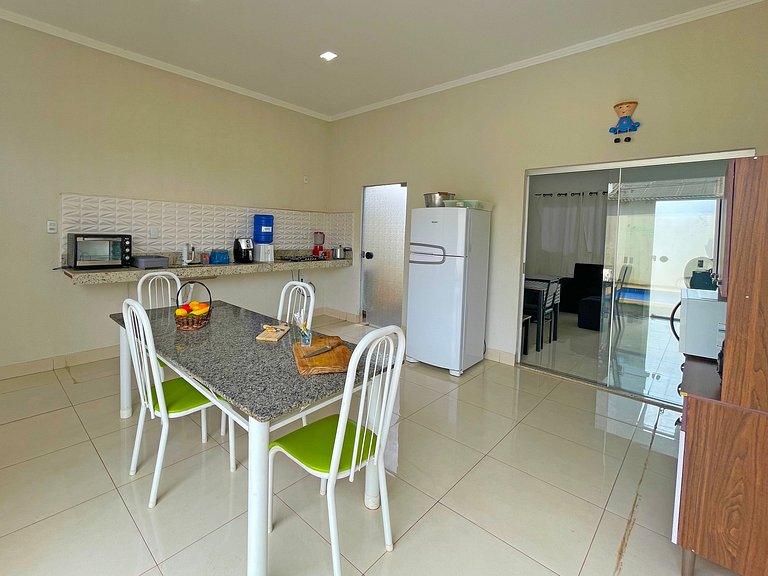 Casa completa para Férias c/ piscina aquecida