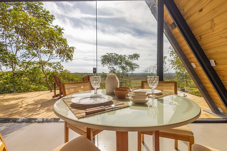 Escape para a Natureza - Cabana Fogo 4 Elementos