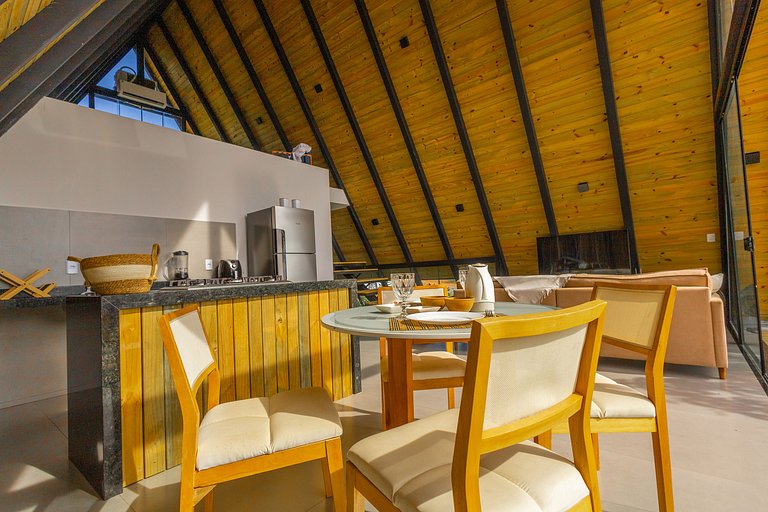 Escape para a Natureza - Cabana Fogo 4 Elementos