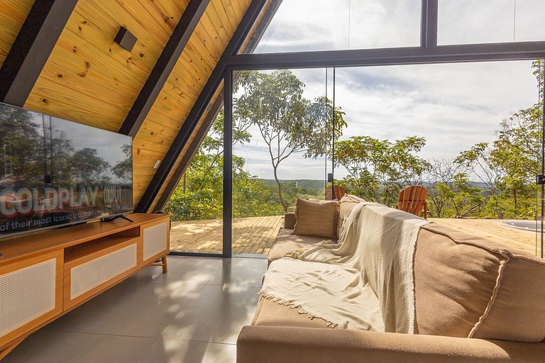 Escape para a Natureza - Cabana Fogo 4 Elementos