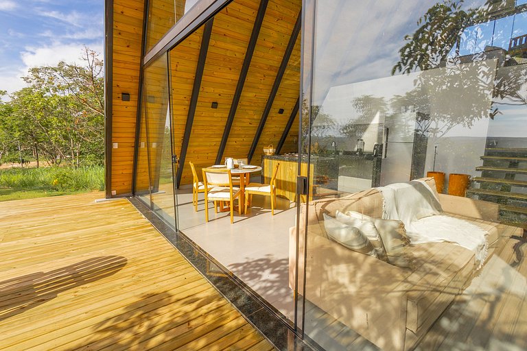 Escape para a Natureza - Cabana c/ Vista Incrível