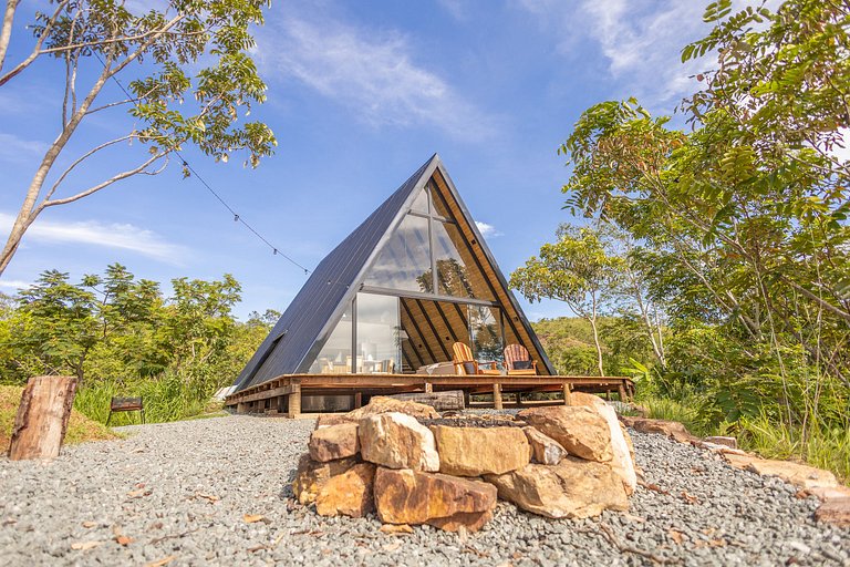 Escape para a Natureza - Cabana Fogo 4 Elementos