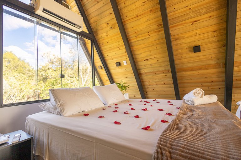 Escape para a Natureza - Cabana Fogo 4 Elementos