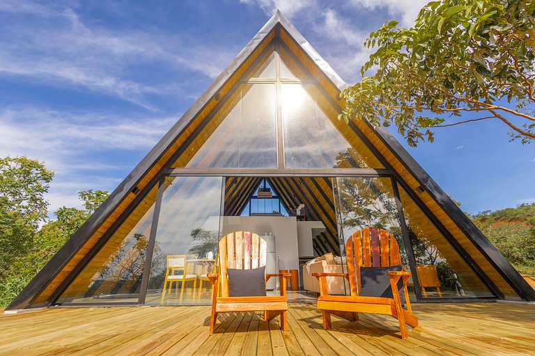 Escape para a Natureza - Cabana Fogo 4 Elementos