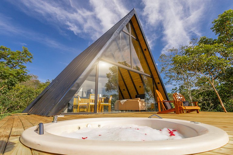 Escape para a Natureza - Cabana Fogo 4 Elementos