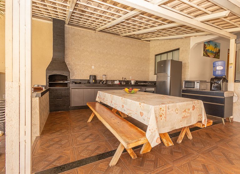 Casa 4 Quartos c/ Varanda Gourmet e Piscina