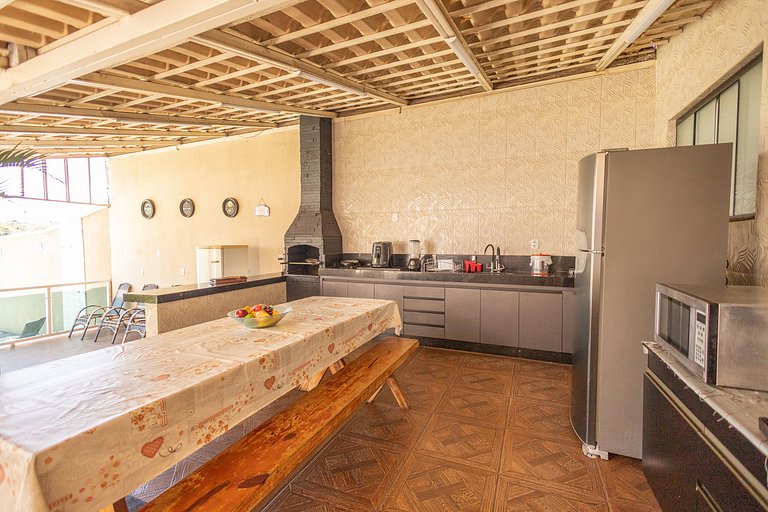 Morada dos Pinheiros: Piscina e Varanda Gourmet