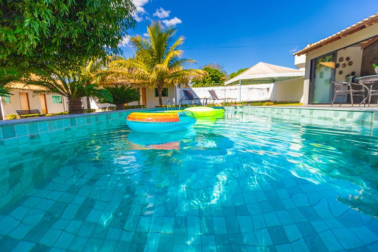 Refúgio 4 Suítes c/ Piscina, Sinuca e Área Gourmet