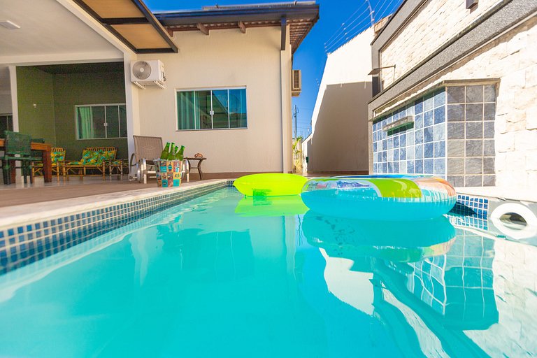 4 Quartos, Piscina Aquecida e Área Gourmet