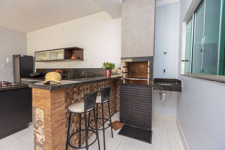 4 Quartos, Piscina Aquecida e Área Gourmet
