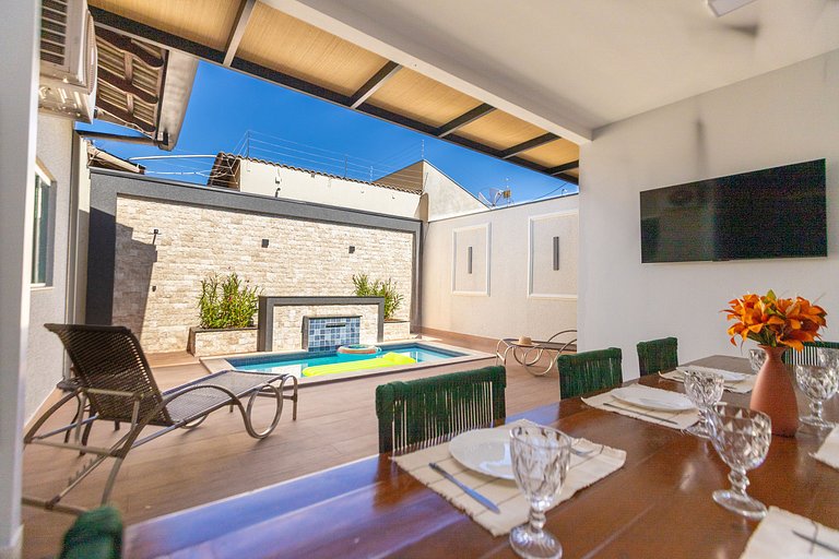 4 Quartos, Piscina Aquecida e Área Gourmet