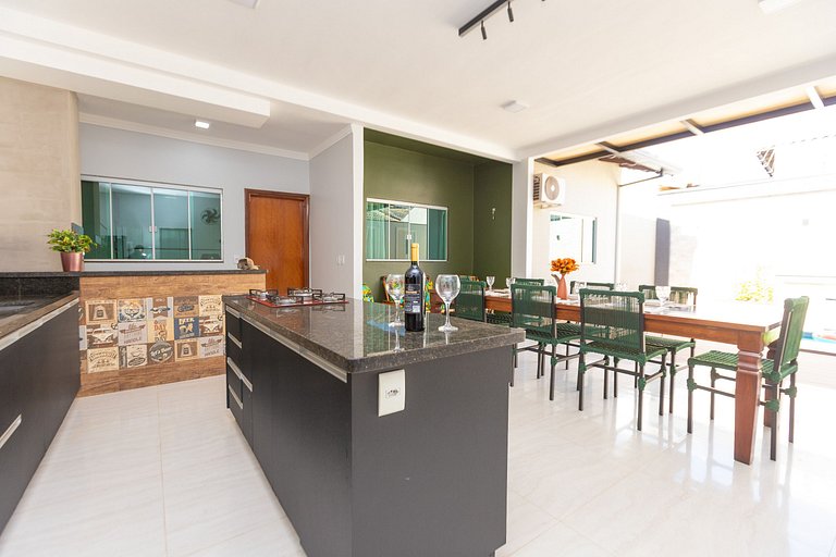 4 Quartos, Piscina Aquecida e Área Gourmet