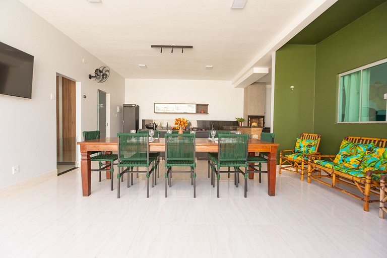 4 Quartos, Piscina Aquecida e Área Gourmet