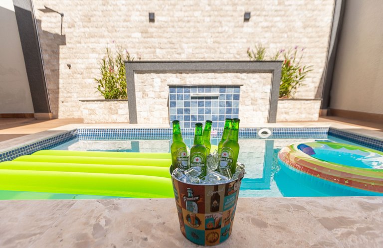 4 Quartos, Piscina Aquecida e Área Gourmet