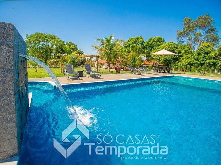 Chácara c/ Lazer Completo para Grupos e Famílias