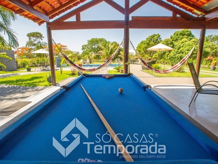 Chácara c/ Lazer Completo para Grupos e Famílias