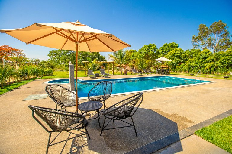 Chácara c/ Lazer Completo para Grupos e Famílias