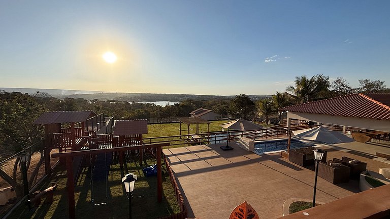 Chácara Incrível: Deck c/ Piscina, Hidro e Pesca
