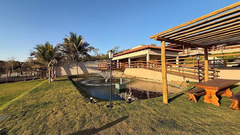 Chácara Incrível: Deck c/ Piscina, Hidro e Pesca