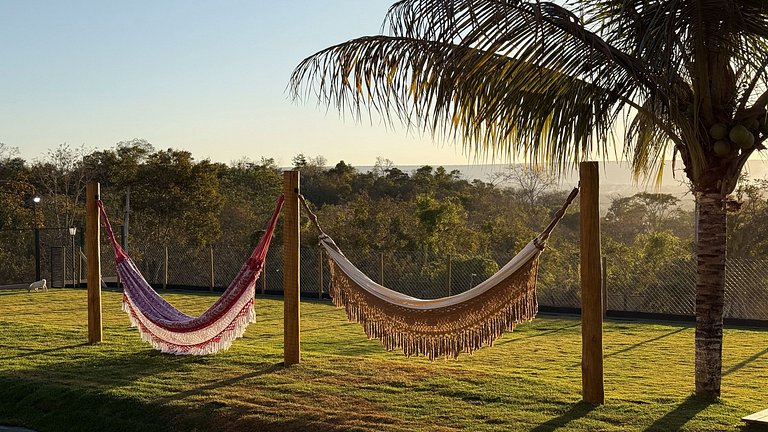 Chácara Incrível: Deck c/ Piscina, Hidro e Pesca