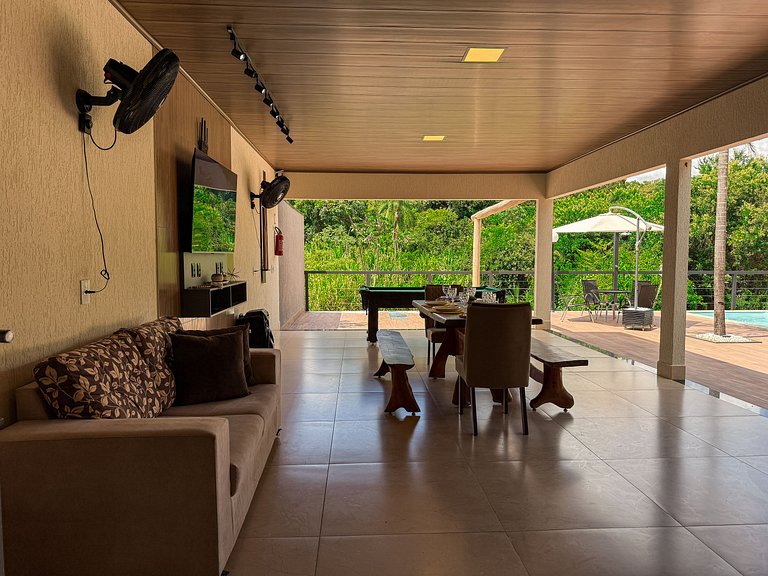 Refúgio Exclusivo na Natureza c/ Piscina