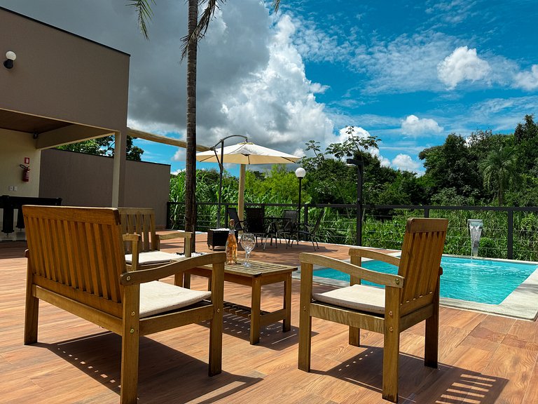 Refúgio Exclusivo na Natureza c/ Piscina