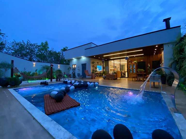 Refúgio de Luxo e Tranquilidade c/ Piscina e Hidro