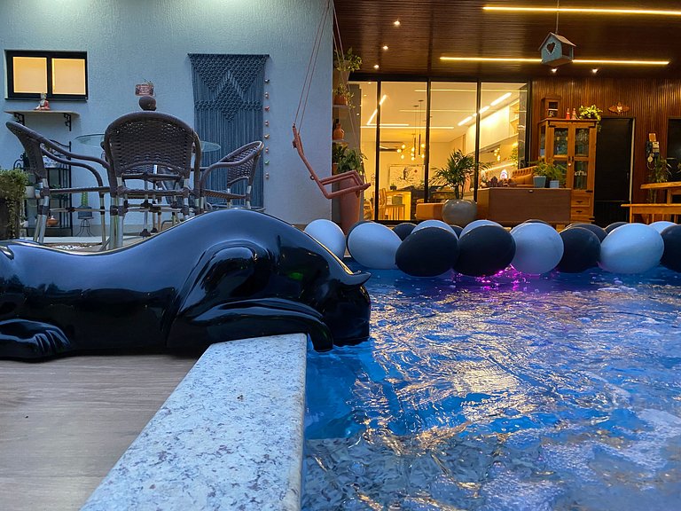 Refúgio de Luxo e Tranquilidade c/ Piscina e Hidro
