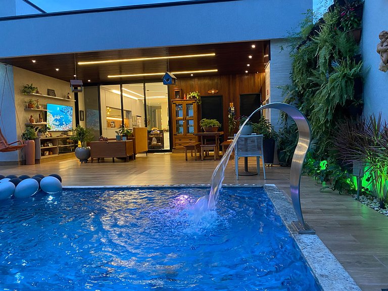 Refúgio de Luxo e Tranquilidade c/ Piscina e Hidro