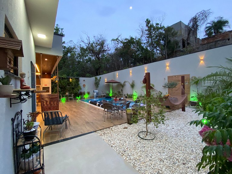 Refúgio de Luxo e Tranquilidade c/ Piscina e Hidro