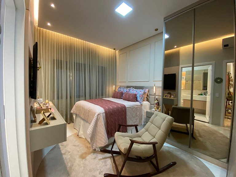 Refúgio de Luxo e Tranquilidade c/ Piscina e Hidro