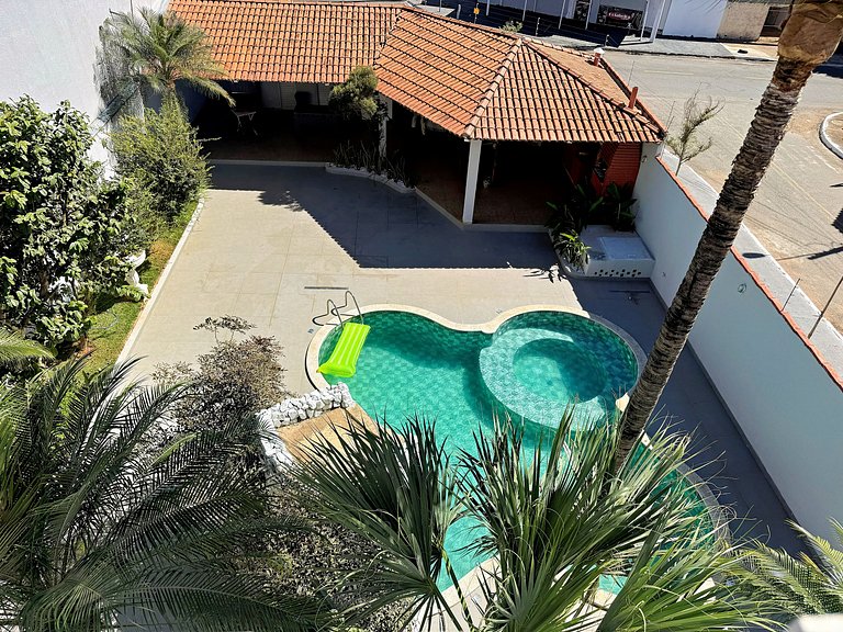 Sobrado Perfeito p/ Grupos | Piscina e Hidro