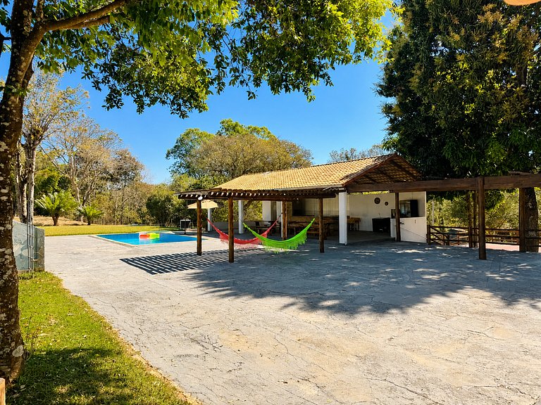 Chácara para Lazer em Família, Grupos e Eventos