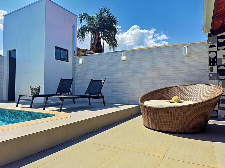 Casa 3 min do Centro p/15 pessoas|Piscina e Sinuca