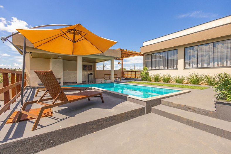 Charme e Piscina Quente em um único lugar