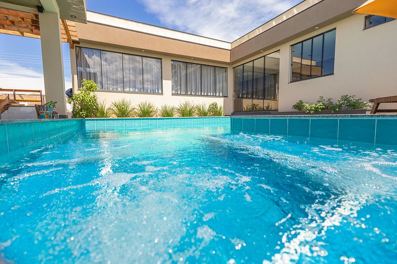 Charme e Piscina Quente em um único lugar